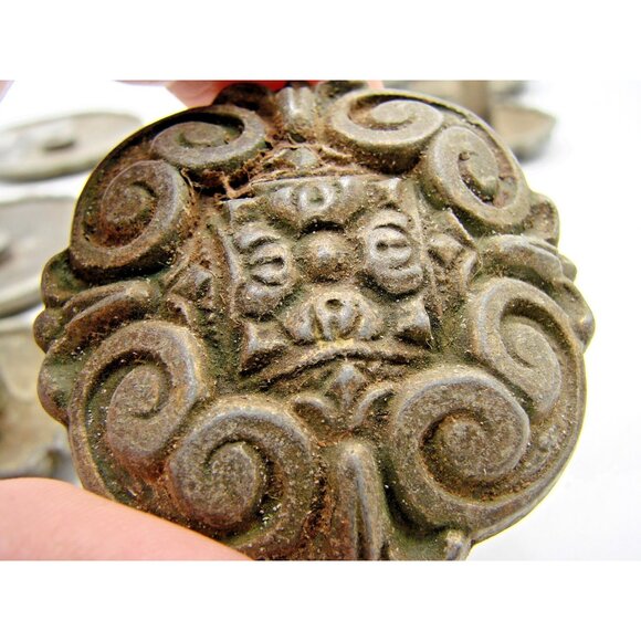 Lot 15 USA Drawer Cabinet Furniture Knobs Pulls Handles Floral French Victorian - Picture 4 of 16